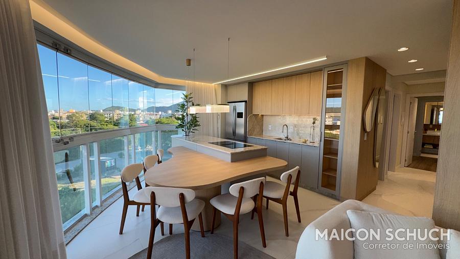 APARTAMENTO DUPLEX VISTA MAR 3 SUÍTES COM VISTA MAR, 120M DA PRAIA, MOBILIADO E DECORADO, PRAIA DAS GAIVOTAS, INGLESES – FLORIANÓPOLIS/SC — foto 4