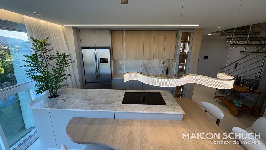 APARTAMENTO DUPLEX VISTA MAR 3 SUÍTES COM VISTA MAR, 120M DA PRAIA, MOBILIADO E DECORADO, PRAIA DAS GAIVOTAS, INGLESES – FLORIANÓPOLIS/SC — foto 8