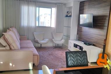 SOLAR DO TAMARINDO: Apartamento com 3 quartos sendo 1 master e 2 demi-suítes no Centro de Balneário Camboriú/SC