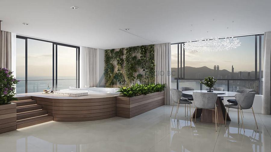 Alto Padrão com 4 suítes, 4 vagas em construção na Avenida Atlântica em Balneário Camboriú SC — foto 34