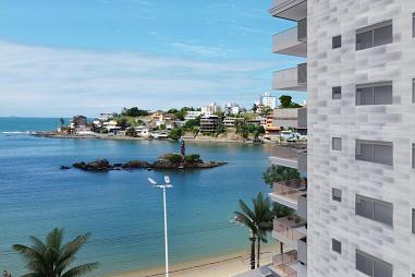 Apartamento com 2 quartos à venda, 65m², 2 banheiros, 1 garagem - Muquiçaba - Guarapari