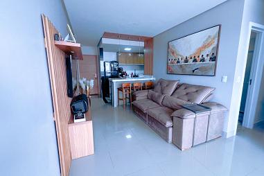 Apartamento com 2 quartos à venda, 77m², 2 banheiros, 1 garagem - Centro - Guarapari