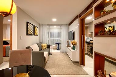Apartamento com 2 quartos à venda, 66m², 2 banheiros, 1 garagem - Centro - Guarapari
