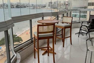 Apartamento com 4 quartos à venda, 170m², 5 banheiros, 3 garagens - Praia do Morro - Guarapari