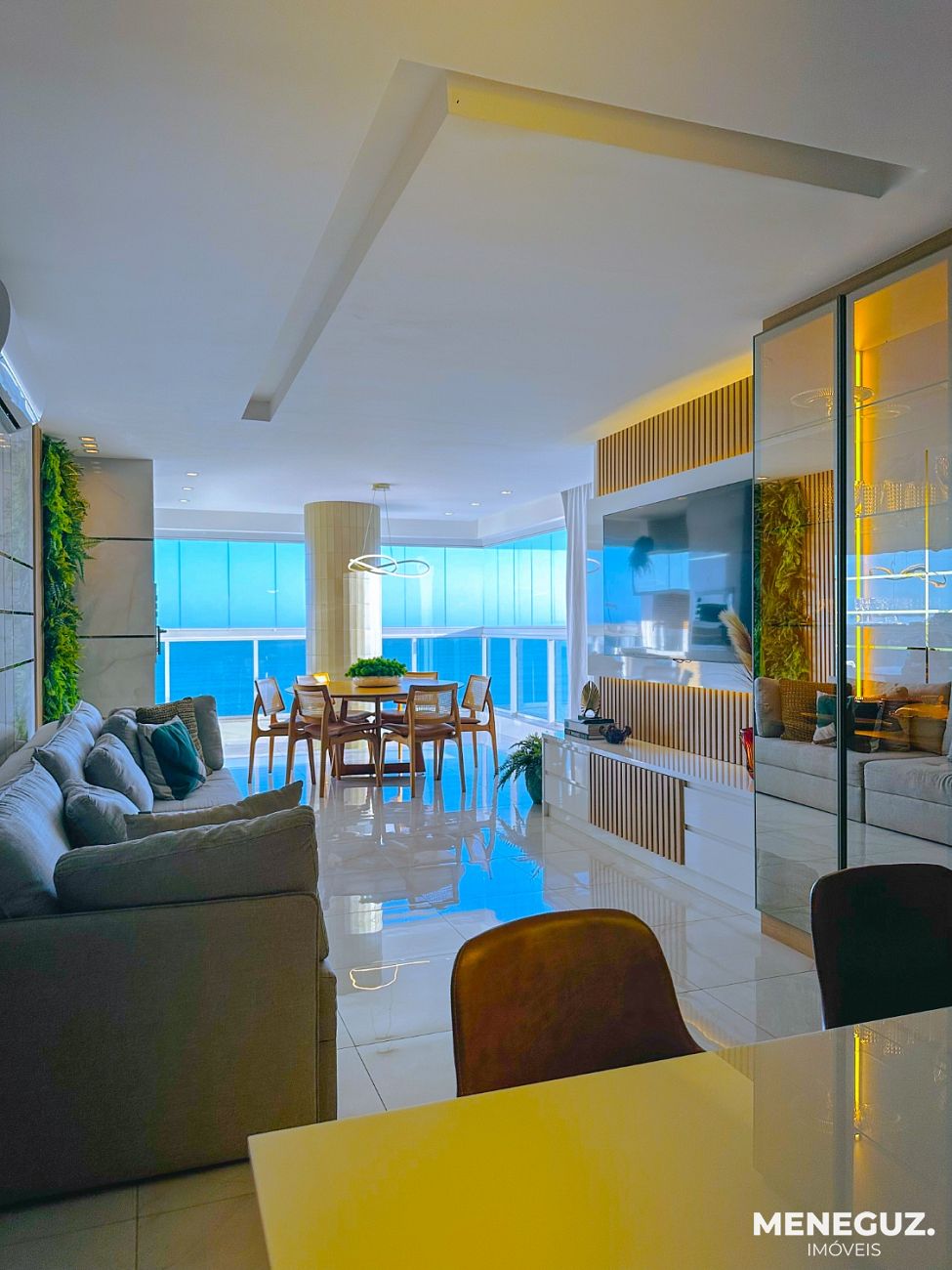 Apartamento 4 quartos, sendo 4 suítes a venda de frente para o mar na Praia do Morro em Guarapari — foto 3