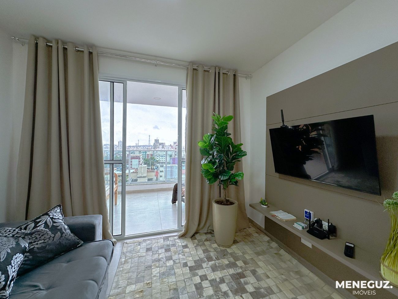 Apartamento 2 quartos a venda totalmente mobiliado e decorado na Praia do Morro — foto 4