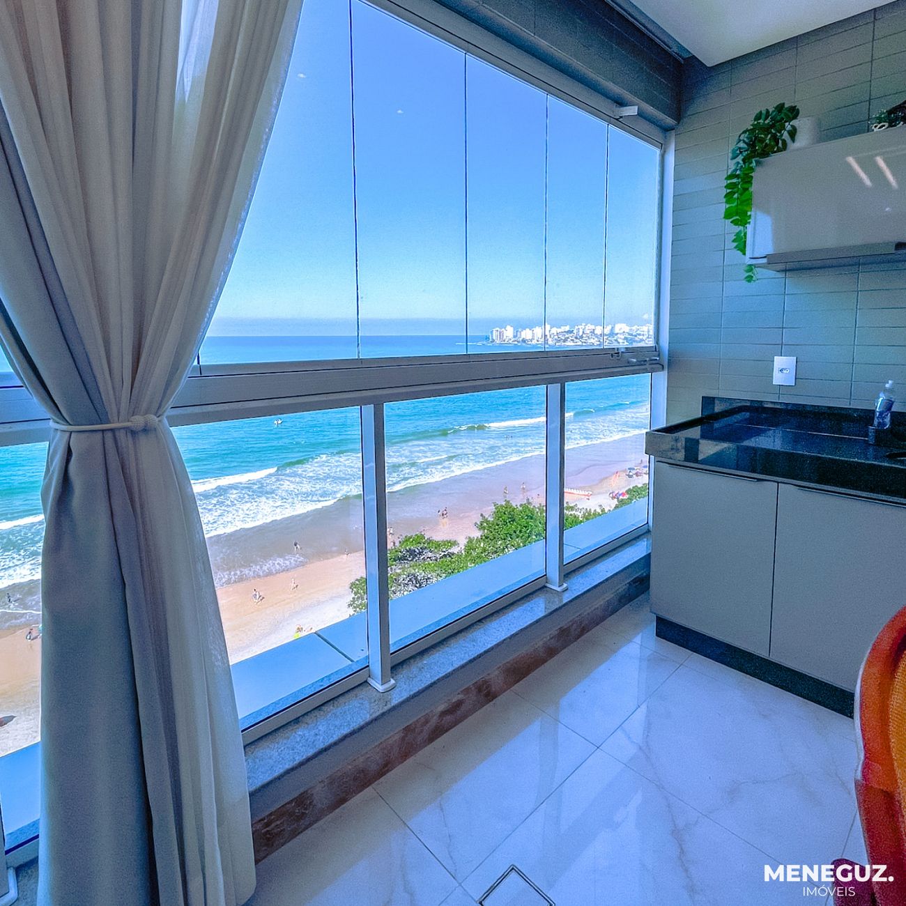 Apartamento 3 Quartos a venda de para Frente Mar da Praia do Morro finamente mobiliado e decorado — foto 5
