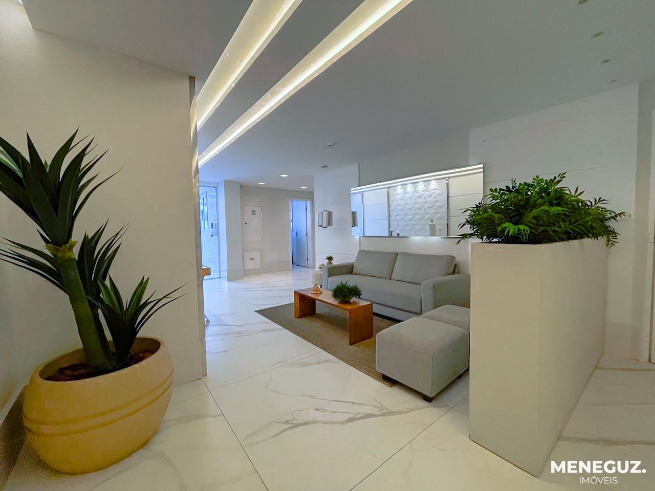 Apartamento 3 quartos a venda na Praia do Morro em Guarapari, com lazer completo, finamente mobiliado. — foto 4