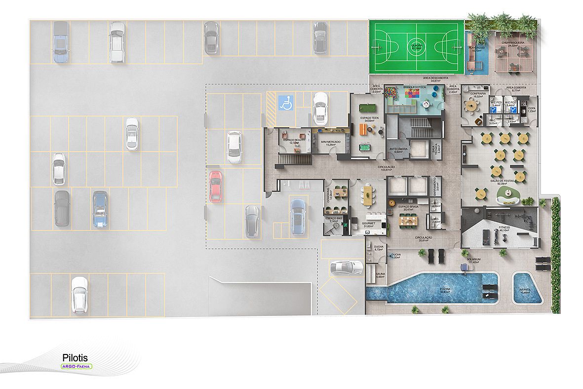 Faena Residence: 3 quartos com suíte no Jockey de Itaparica (Vila Velha/ES) — foto 2
