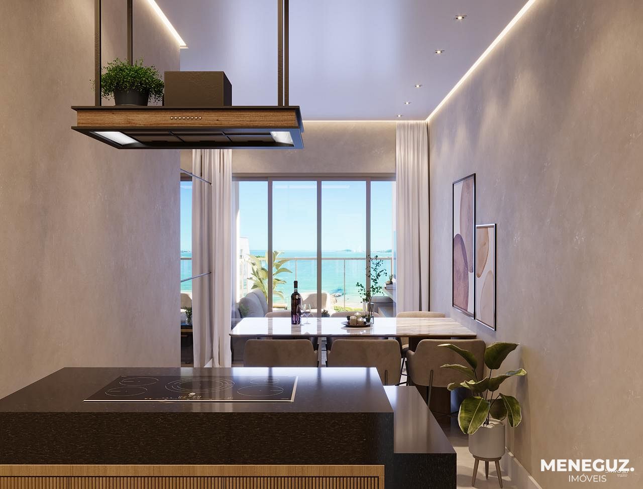 Apartamento 3 quartos a venda de frente total mar, parcelado direto — foto 4