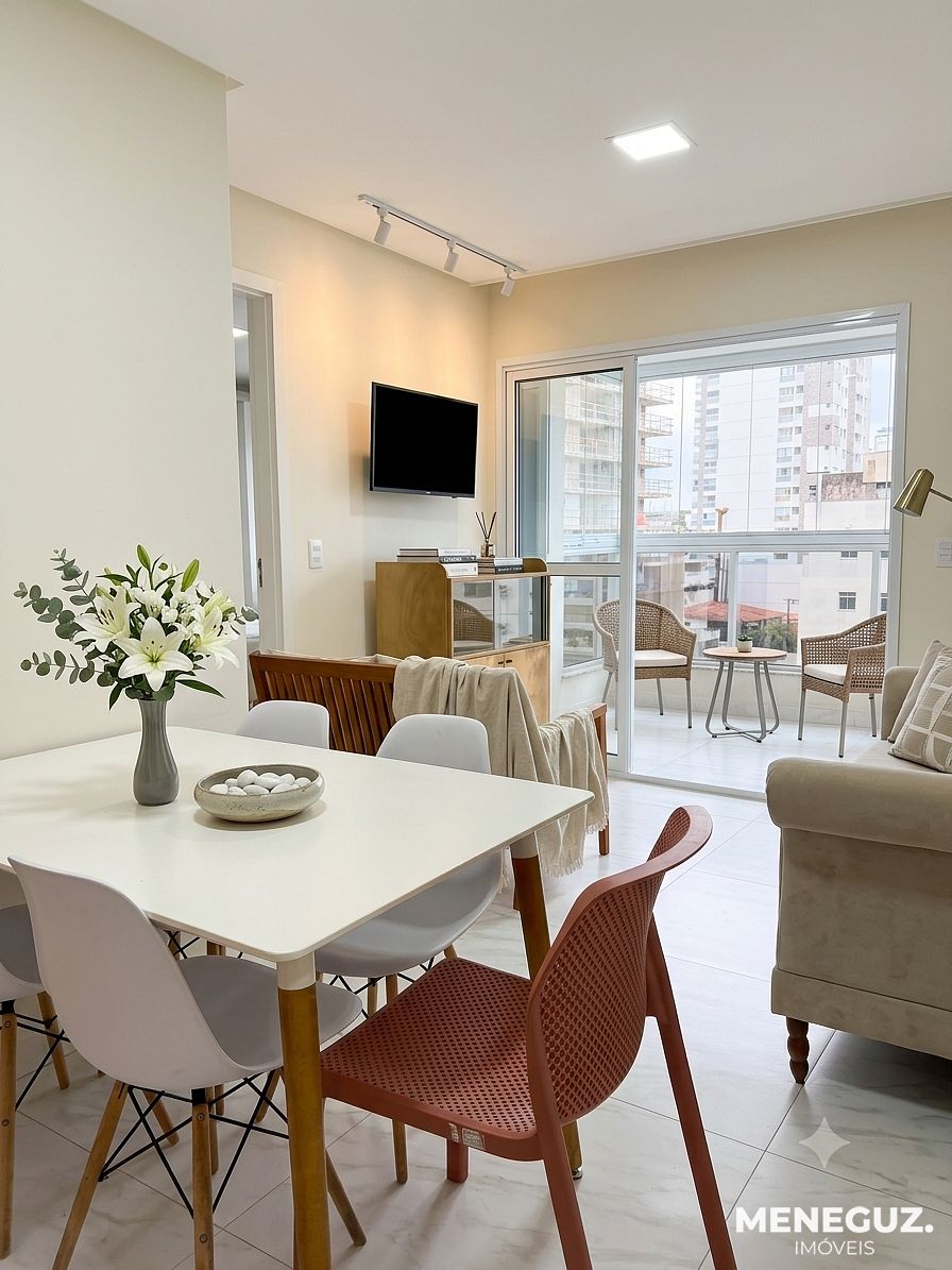 Apartamento 1 quarto e sala a venda na quadra do mar da prainha de muquiçaba em Guarapari — foto 2