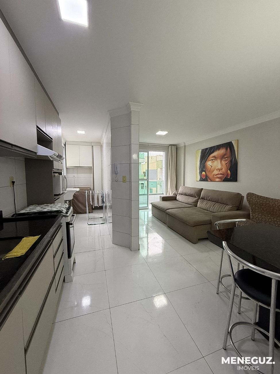 Apartamento 2 quartos a venda na praia do morro, finamente mobiliado! — foto 5