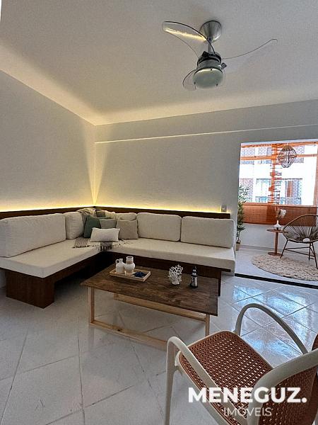 Apartamento 3 quartos a venda na Praia do Morro, finamente mobiliado. 1