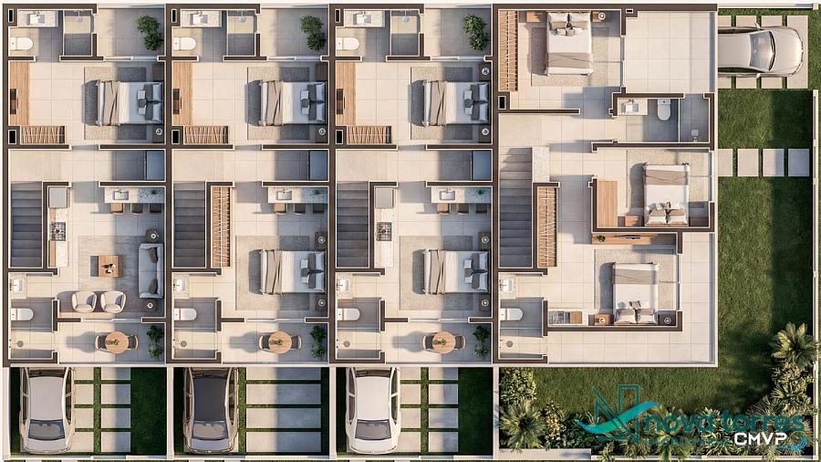 Sobrado de esquina com 124 m² Morada das Palmeiras — foto 4