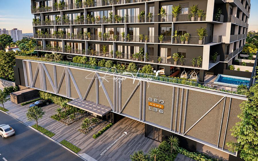 Geo Home 136 | Setor Marista | 49,17 m� | 1 su�te | 1 vaga 1