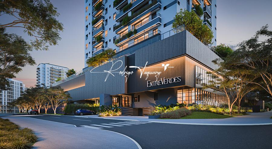 EntreVerdes Residencial | Setor Pedro Ludovico | 118 m� | 3 su�tes | Acesso exclusivo ao Parque Arei�o 1