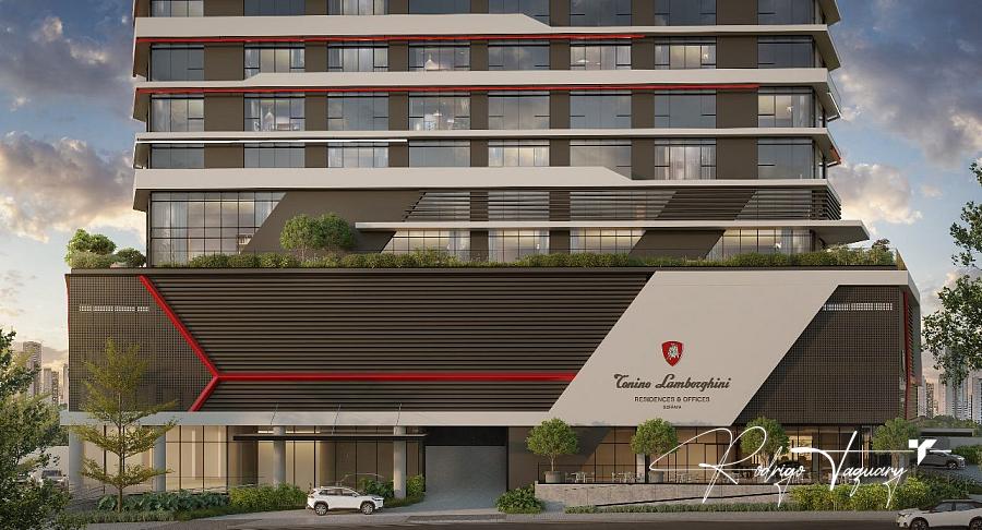 Tonino Lamborghini Residences | Setor Oeste | Flat 57,36 m� | 1 su�te | 1 vaga 1