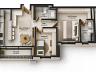 Distrito Goi�s Norte | Setor Crim�ia Oeste | 57,74 m� | 2 quartos | 1 su�te 14