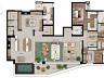 Opus Ybat� | Setor Serrinha | Penthouse 346,82 m� | 4 su�tes | Piscina privativa 2