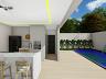 Residencial Mar�lia | Senador Canedo | 184 m� | 3 su�tes | Casa inacabada com piscina 14