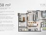 Fusion Din�mica Home | Nova Su��a | 58 m� | 2 quartos | Varanda balc�o 2