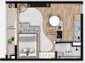 Metropolitan Bueno � Torre Toronto | Setor Bueno | 37 m� | Studio | Ideal para investimento 4
