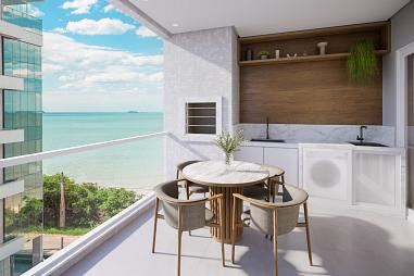 APARTAMENTO EM CONSTRUÇÃO NA PRAIA DE PALMAS - GOV.CELSO RAMOS