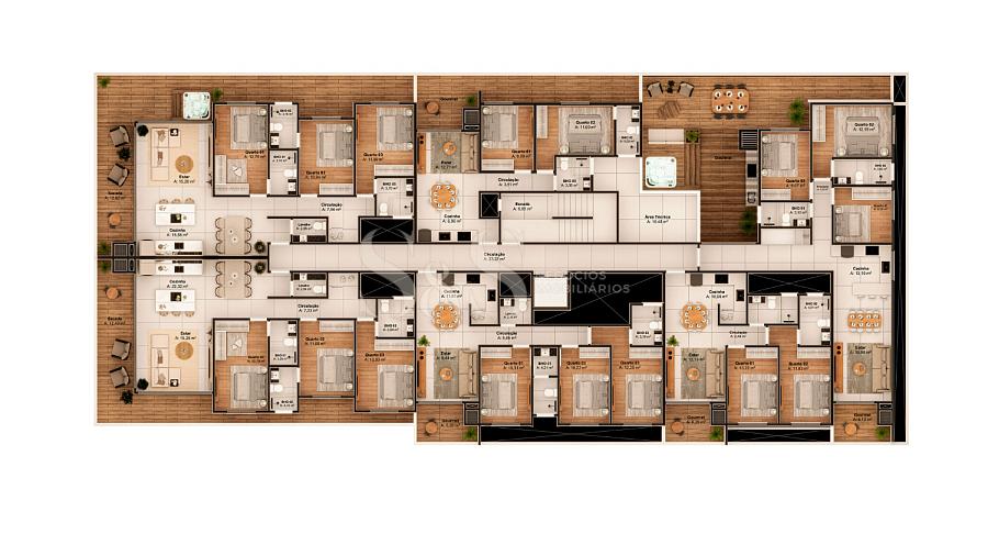 APTO 2 DORM. FRENTE MAR NA PRAIA GRANDE — foto 21