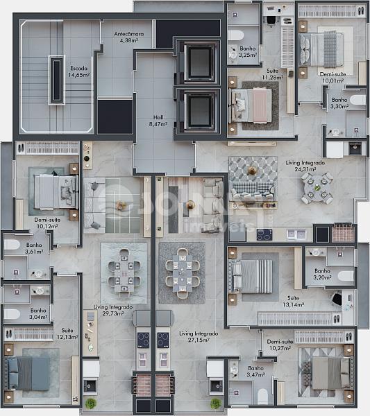 02 DORMITÓRIOS E 01 VAGA DE GARAGEM — foto 5