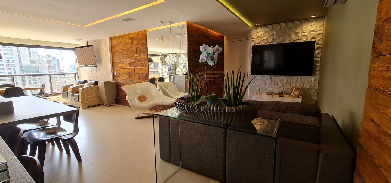 Apartamento à venda com 3 quartos, 145m² - Foto 2