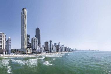 Aurora Exclusive Home - Apartamentos com até 5 suítes localizado frente ao mar na Barra Sul!