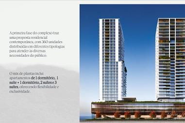 Brava Coast Urban Complex - Pré-lançamento na Praia Brava - Apartamentos com 01, 02 suítes ou 03 suítes!!