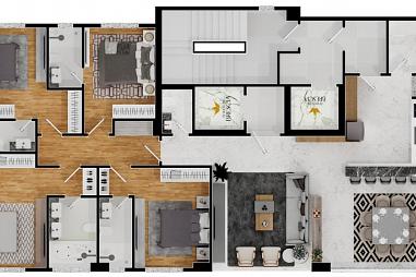 Residencial Brescia - Apartamentos com 04 suítes localizado na quadra do mar!! Confira!